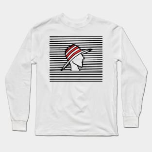 Striped Lady Long Sleeve T-Shirt